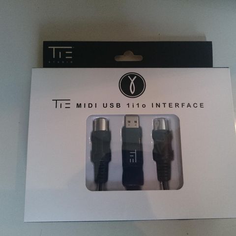 Tie Midi USB 1i1o interface