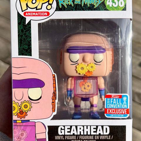 Funko Pop! Gearhead [Fall Convention] | Rick and Morty (438)