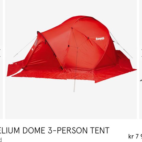 Telt, helium dome 3.