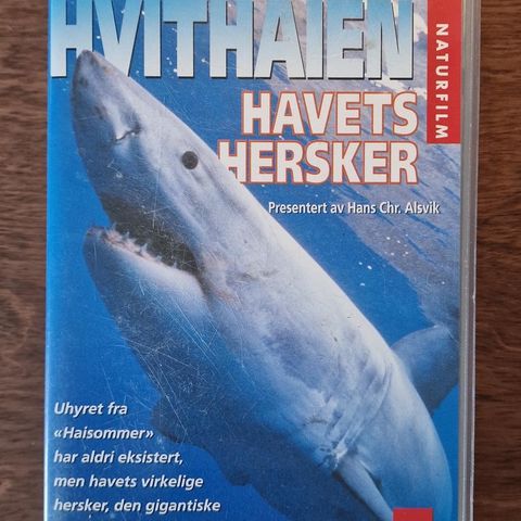 Hvithaien: Havets Hersker (1995) VHS Film