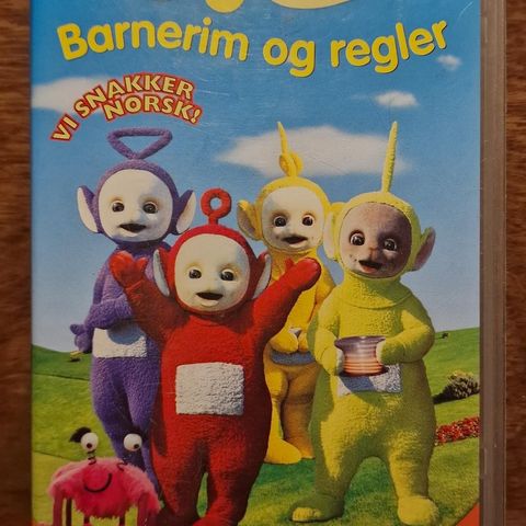 Teletubbies: Barnerim Og Regler (1997) VHS Film