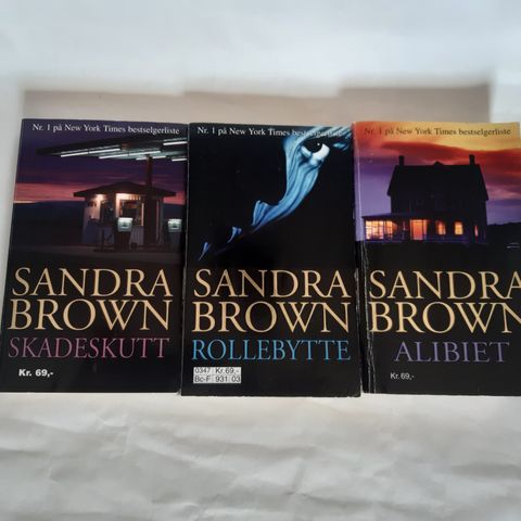 Sandra Brown: bøker