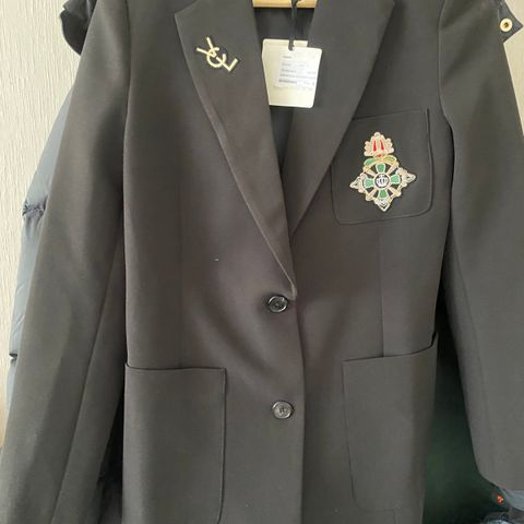 Armani blazer ekte str S Sort