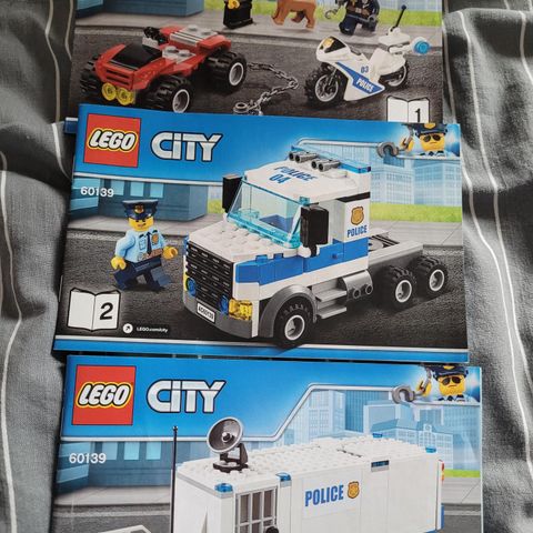 Lego City, nr 60139, 100% komplett.