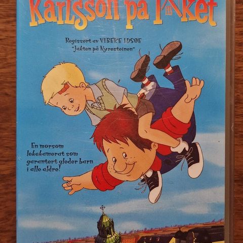 Karlsson På Taket (2002) VHS Film