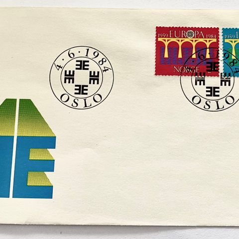 Norge 1984 FDC Europa XVI NK 952 - 953