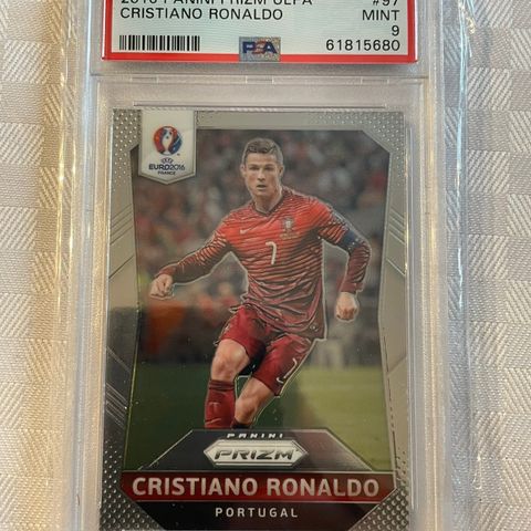 Cristiano Ronaldo Prizm PSA 9 - Euro 2016 Portugal