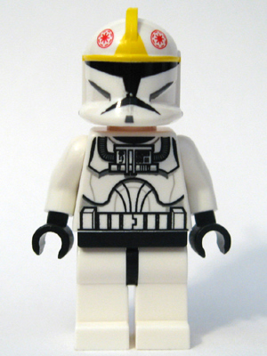 Som ny Lego  Star Wars The Clone Wars minifigur Clone Trooper Pilot