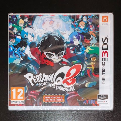 Persona Q2 New Cinema Labyrinth Launch Edition (Bonus Art Book) Nintendo 3DS