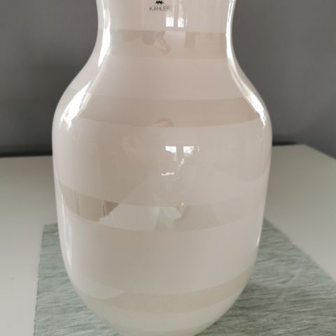 Omaggio vase 30,5 cm perlemor