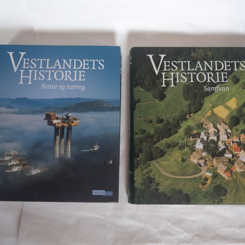 Vestlandets historie: bind 1 og 2