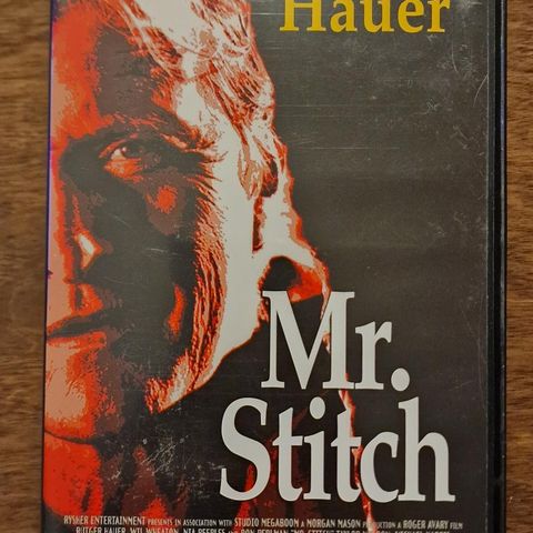 Mr. Stitch (1995) VHS Film