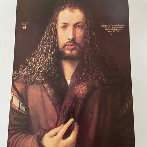 Vintage kunstkalender, 1971, Albrecht Dürer