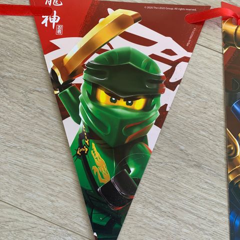 Ninjago bursdagsbanner