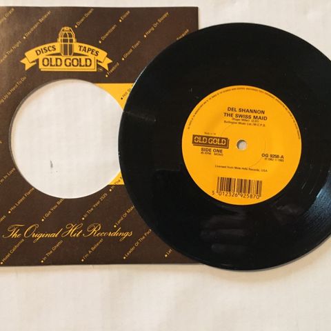 DEL SHANNON / THE SWIZZ MAID - 7" VINYL SINGLE