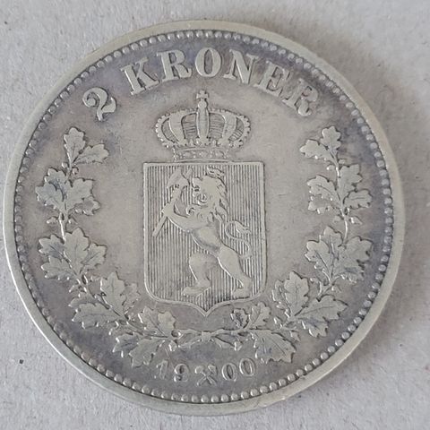 2 kroner 1900 NORGE