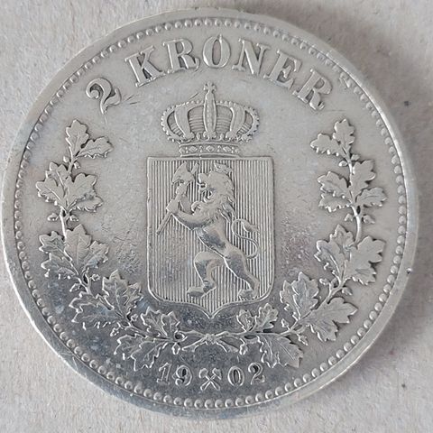 2 Kroner 1902 Norge