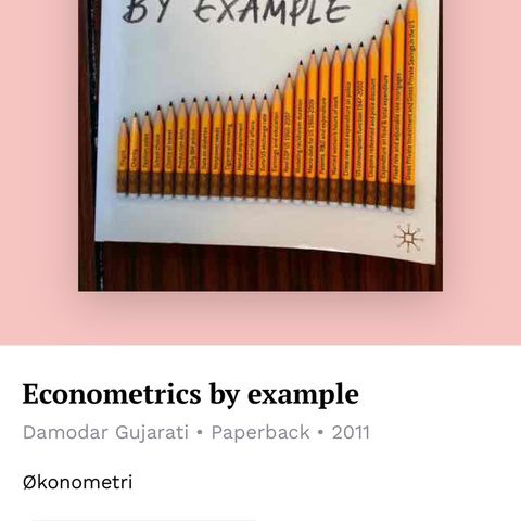 Econometrics by example