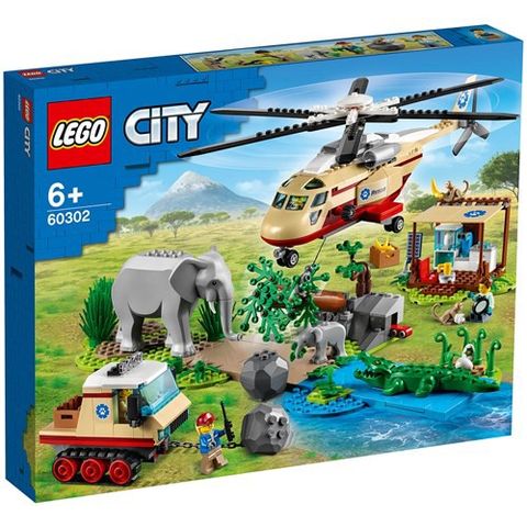 Lego 60302 med dyr fra Afrika