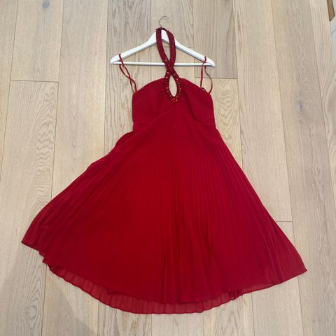 Rød kjole str.S/M