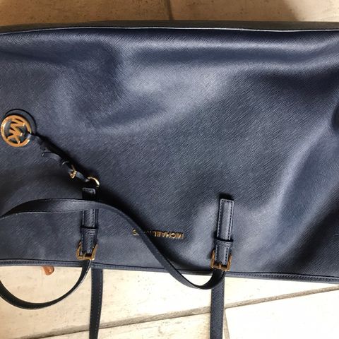 Michael Kors blå veske