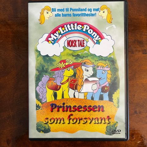 My Little Pony, DVD, prinsessen som forsvant, norsk tale