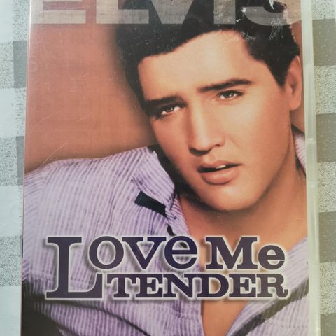 Love Me Tender (DVD 1956 Elvis, i plast)