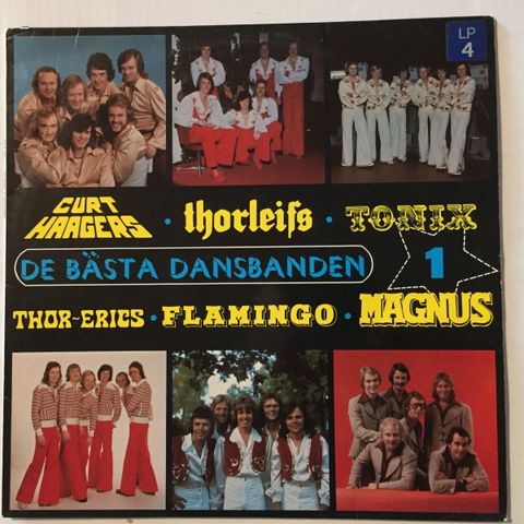 VARIOUS / DE BÄSTA DANSBANDEN 1 - VINYL LP