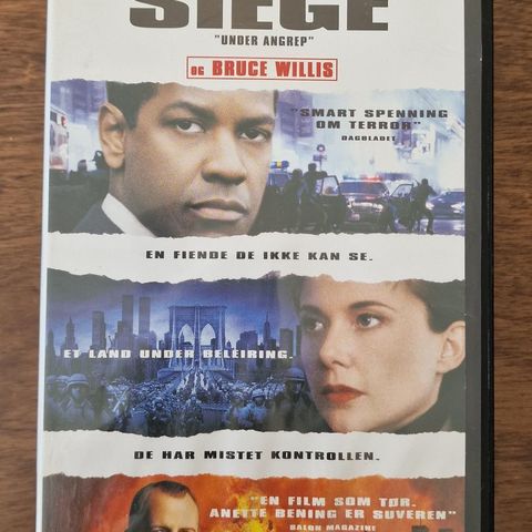 The Siege (1998) VHS Film
