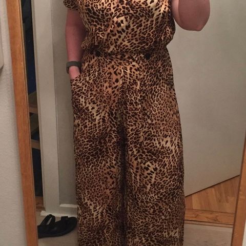 jumpsuit fra Gestuz, leopard, str 38