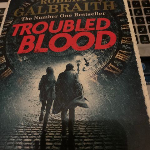 Troubled blood Robert Galbraith. Innbundet utgave. til salgs.