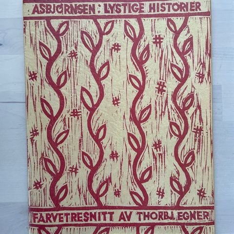 Asbjørnsen «Lystige historier», farvetresnitt av Thorbjørn Egner