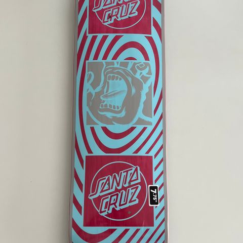 Skateboard: santa cruz og independent trucks