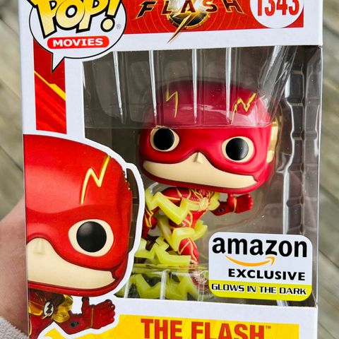 Funko Pop! The Flash (Running) (Glow in the Dark) | DC Movie 2023 (1343)