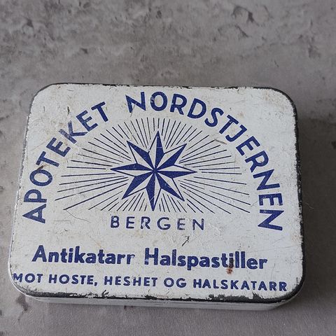 Apotekt Nordstjernen Blikkboks