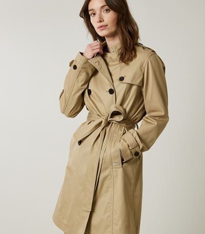 NY Jean Paul Trenchcoat str S.