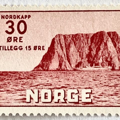 Norge 1953 Nordkapp IV Nye verdier og farger NK 416 Postfrisk