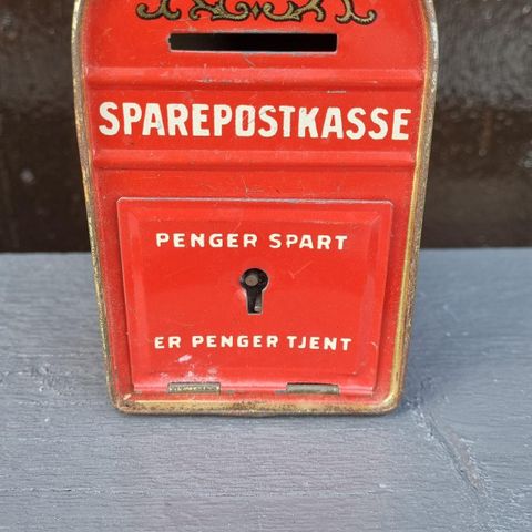 Gammel sparepostkasse