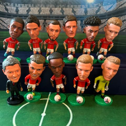 Fotballfigurer stor Manchester United pakke