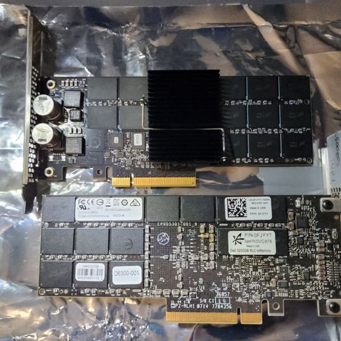 Fusion iOMemory SX300 3.2TB PCIe x8 gen2 SSD Flash (2 stk)