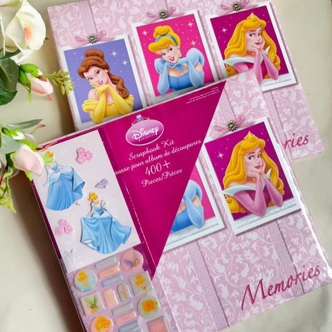 Disney Prinsessealbum og scrapbooking - gavetips