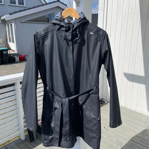 Helly Hansen oljet regnkåpe (dame, medium)