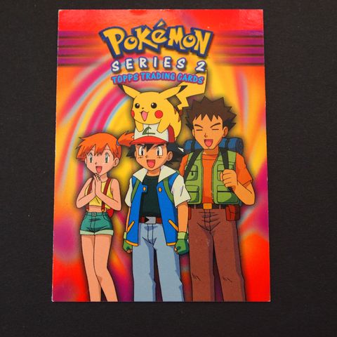 Ukrysset Checklist, Pokemon Topps Series 2 fra 2000