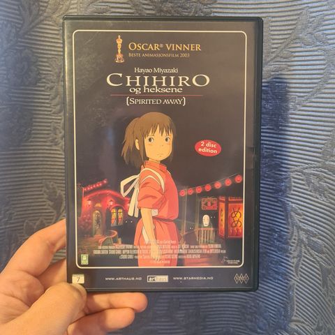 Chihiro Og Heksene (2 disc film + ekstramateriellet). Norsk tekst!