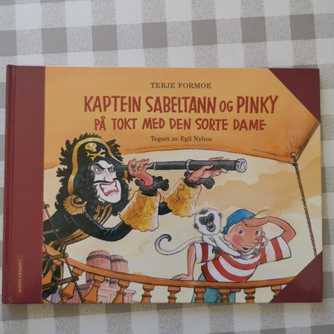 Kaptein Sabeltann og Pinky på tokt med Den Sorte Dame