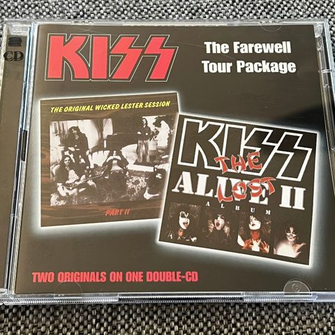 Kiss The Farewell Tour Package Wicked Lester + Lost Alive 2