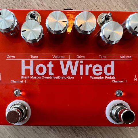 Wampler Hot Wired Brent Mason Overdrive / Distortion pedal