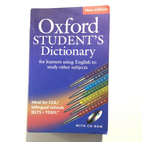 Bok - Oxford Student's Dictionary på Engelsk (Heftet)