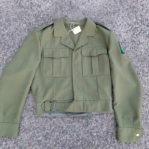 Original - Norsk M70 uniformsjakke (Heimevernet) str. 52L