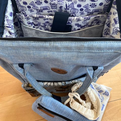 CABAIA (Luxury) bag pack / laptop pocket / extra pocket.  (1200kr ny new)